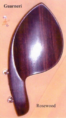 VC01Rh-4/4 Подбородник для скрипки, модель Guarneri, крепление Hill, палисандр, WBO