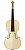 Белая скрипка Gliga I-V034-W
