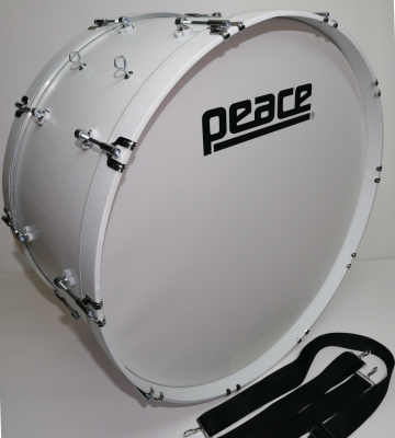MBB-2412WH Барабан маршевый 24 х 12", белый, Мастерская Бехтеревых