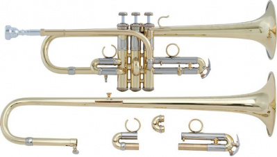 VINCENT BACH Eb/D-Soprano Trumpet ADE190S Artisan