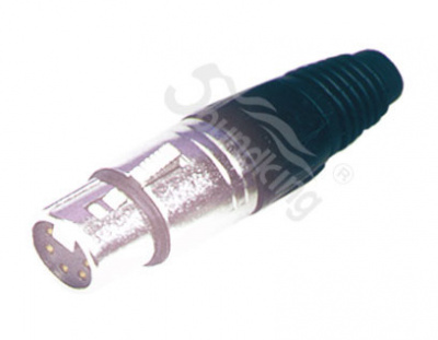 CA121 Разъем на кабель XLR female 5Р 5-пиновый, Soundking