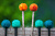 felt.stick Палочки для глюкофона, войлок, Kosmosky