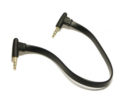 AD-440 Кабель акустический, 3,5мм-3,5мм, стерео, 22см, Fischer Audio