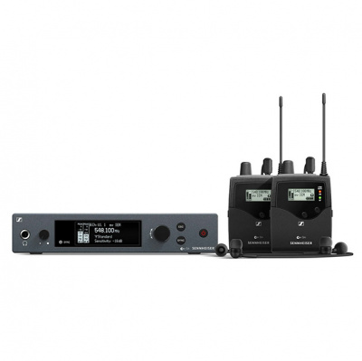 507838 509615 EW IEM G4-TWIN-G Беспроводная система мониторинга, 2 приемн., 566-608 Мгц, Sennheiser