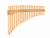 Panpipe-22-alto Пан-флейта 22 трубок альт БАМБУК g1-g4 Hora