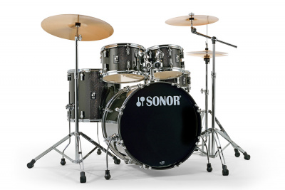 17505447 AQX Stage Set NC BMS 17354 Барабанная установка, черная, без тарелок, Sonor