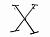 Q-1XC Стойка для клавишных инструментов, одинарная X, Foix
