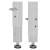 GUIL PTA5-P ножка телескопическая с фиксатором и винтовой опорой