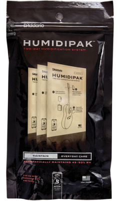 Восстанавливающие пакеты увлажнителя гитары D'Addario Humidipak PW-HPCP-03