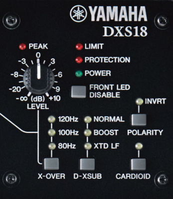 Активный сабвуфер Yamaha DXS18 //E