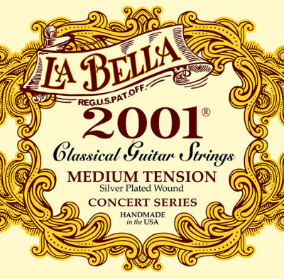 Струны для классической гитары La Bella 2001M