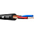 MC2000SW.100 Кабель микрофонный 2х0,22мм2, 100м, черный, Klotz
