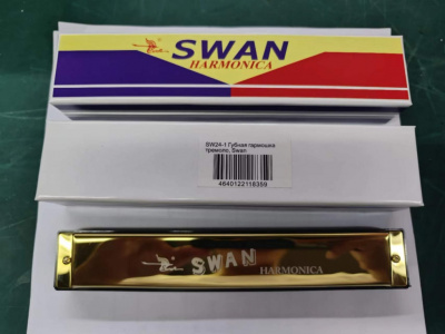 SW24-1 Губная гармошка тремоло, Swan