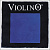 417021 Violino Violin Комплект струн для скрипки (синтетика), Pirastro